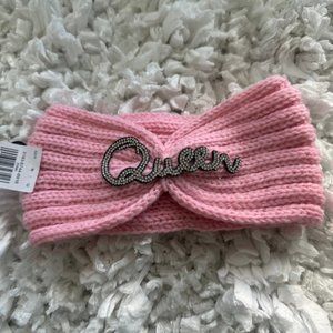 Two rhinestone headbands Queen/Blessed